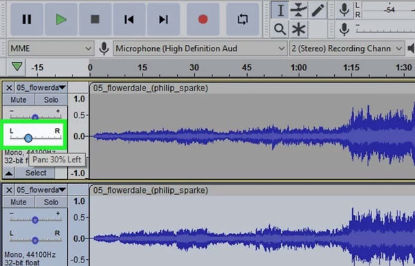 Split-Stereo-to-Mono