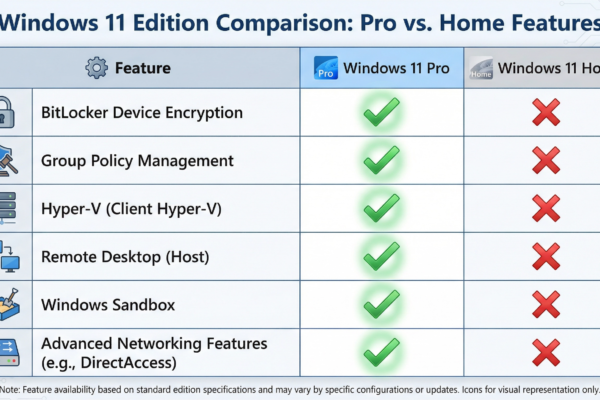 Essential Windows 11 Pro features