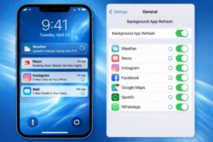 what is background app refresh