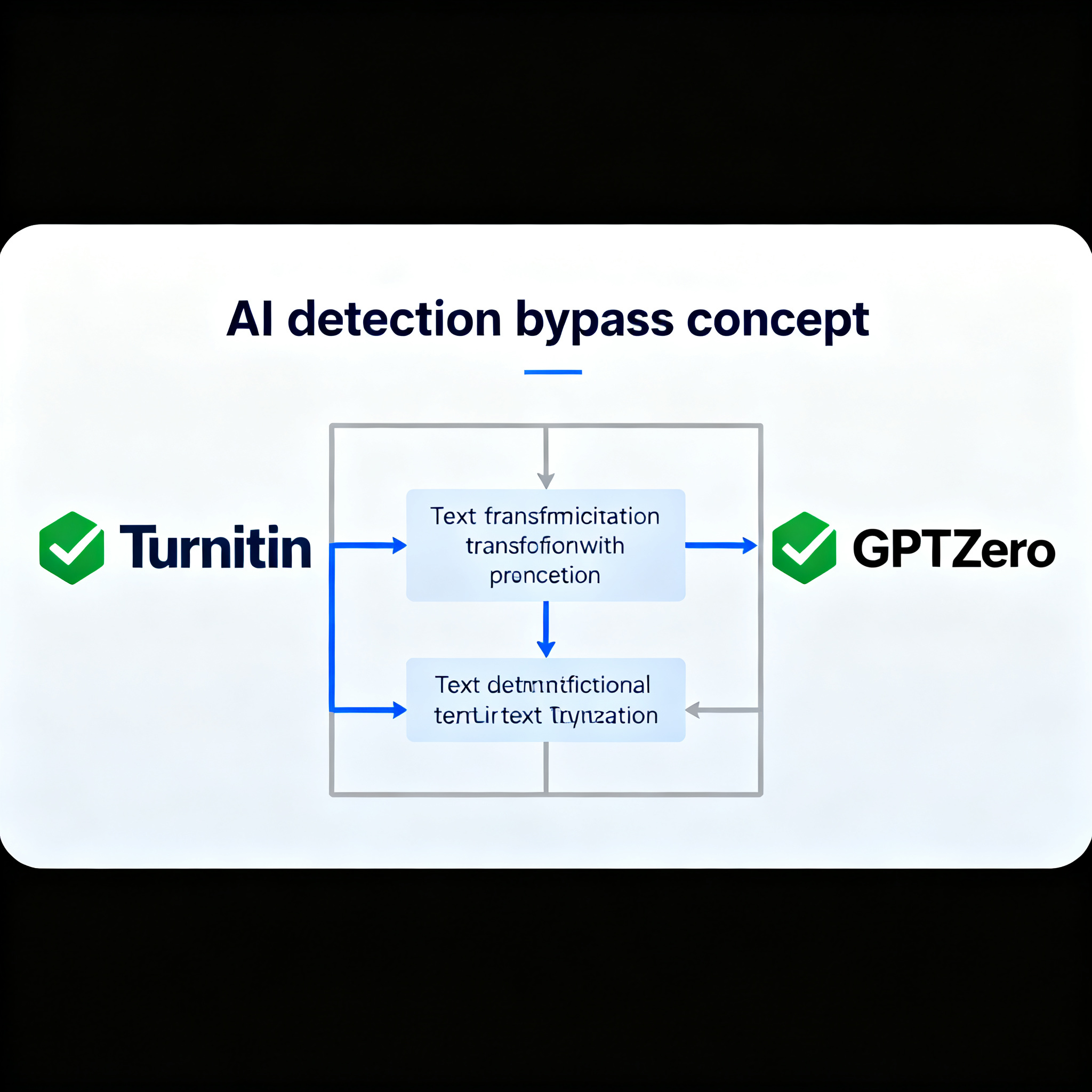 AI detection bypass with Turnitin and GPTZero